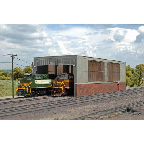 BACHMANN Bachmann Industries Doppelboxenschuppen