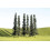 BACHMANN Bachmann Trains - SCENE SCAPES - 3""""- 4"""" BARTRD (9 per lda) - N Skala 1