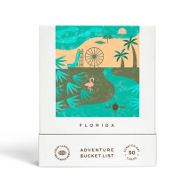 Reach International Outfitters Florida Adventure Bucket List: 50 Scratch-Off Cards for Outdoor Activities Tourist Attractions and Road Trips -
