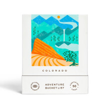 Reach International Outfitters Colorado Adventure Bucket List: 50 Scratch-Off Cards for Outdoor Activities Tourist Attractions and Road Trips -