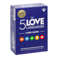 5 Love Languages Card Game (91546): 300 Prompt Cards for Deep Conversations, Date Ideas & Golden Cards for Couples (2 Players)