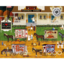 Buffalo Games - Silver Select - Charles Wysocki - Storin' Up - 1000 Piece Jigsaw Puzzle for Adults -Challenging Puzzle Perfect for Game Nights -