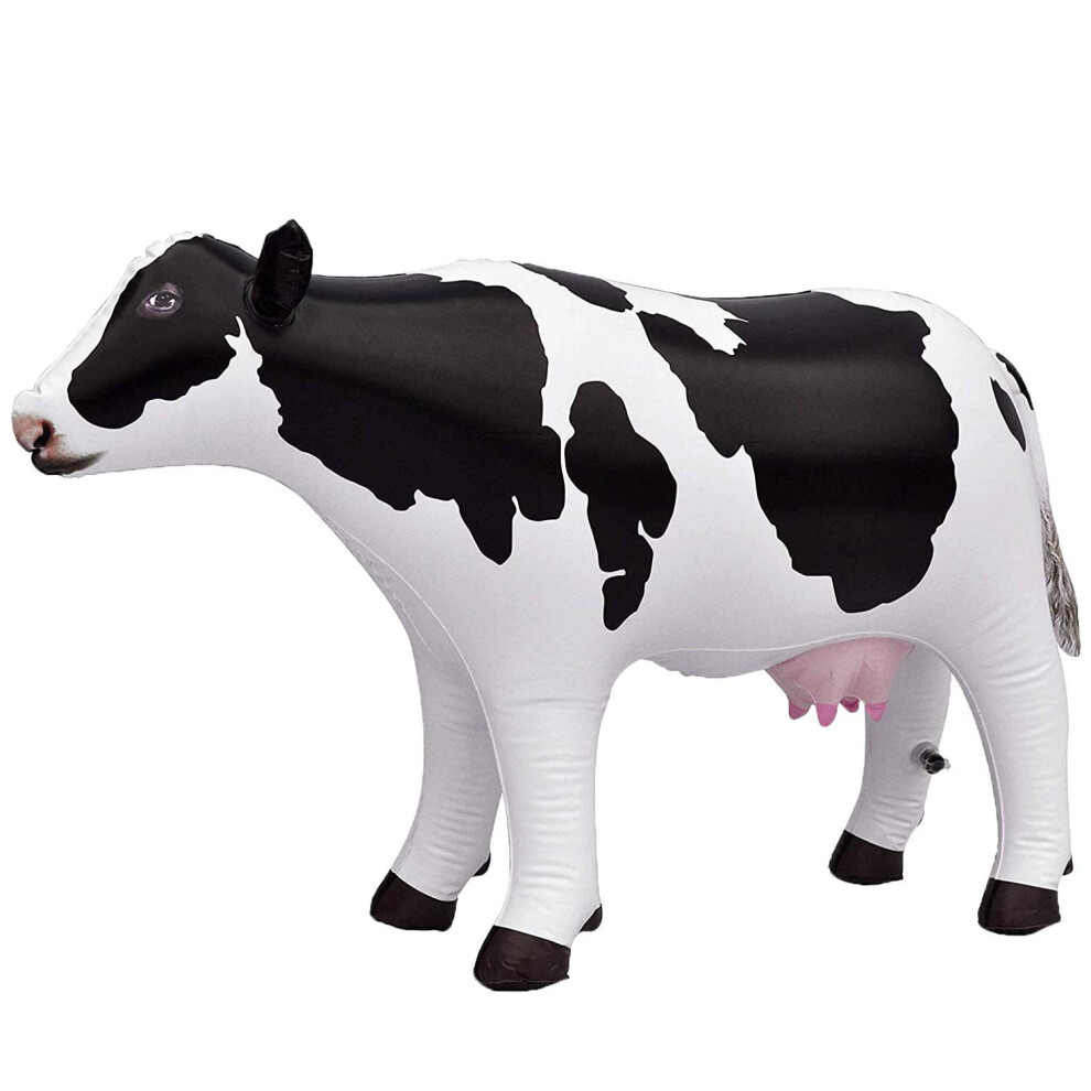 Jet Creations Cow Inflatable Animal Baby 37 Inch Long Great For Pool Party Decoration Birthday Kids And Adult An-Cow