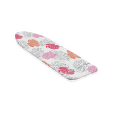 Capa para tábua de passar Leifheit Cotton Comfort M 71601, acolchoamento em flanela de 3 mm, para tábua de passar máx. 125 x 40 cm