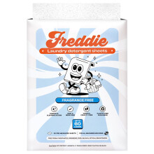 Freddie tvttmedelslakan - Doftfria oparfymerade - 60 laddningar (30 ark) - Koncentrerade miljvnliga vtskefria remsor