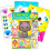 Silly Pets Face Repositional Stickers Fun Activity Book 4