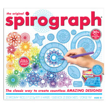 Spirograf med mark?rer Kunst og h?ndv?rk Leget?j til b?rn Kunsttilbeh?r H?ndv?rksudstyr Tegnes?t Spiralkunst Klassisk udstyrsdesigns?t Mark?rer D