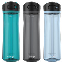 Botella de agua Contigo Ashland 2.0 AUTOSPOUT, 24 oz, pack de 3