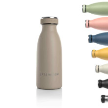 LARS NYSM Stainless Steel Insulated Water Bottle 12oz 17oz 25oz 34oz 51oz | Insulated Thermo Flask for Hot and Cold Beverages | Leakproof Drinkin