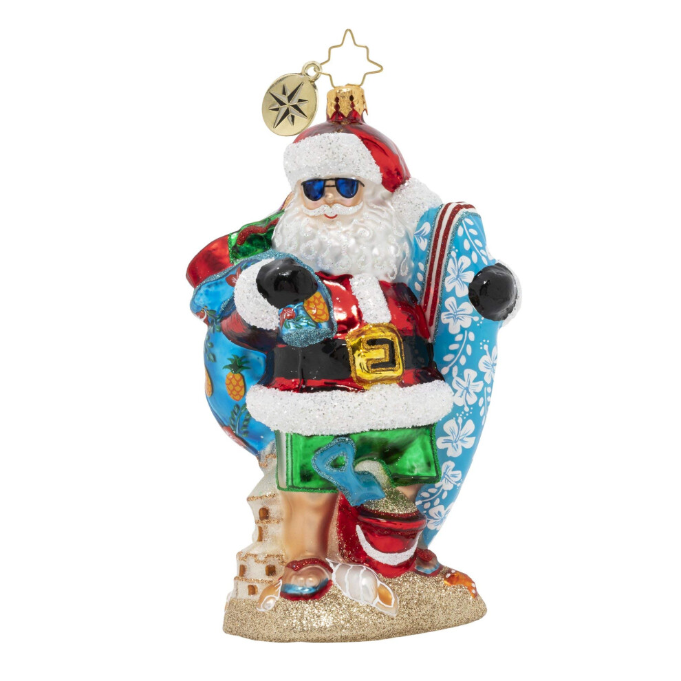 Christopher Radko Recznie Wykonany Europejski Szklany Ozdoba Swiateczna Niszcza-image