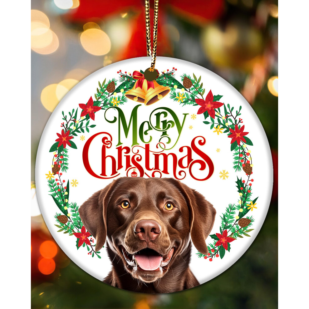 Schokoladenlabor Ornament Labrador Retriever Geschenke F R Frauen Schokoladenlabor Liebhaber Andenken-image