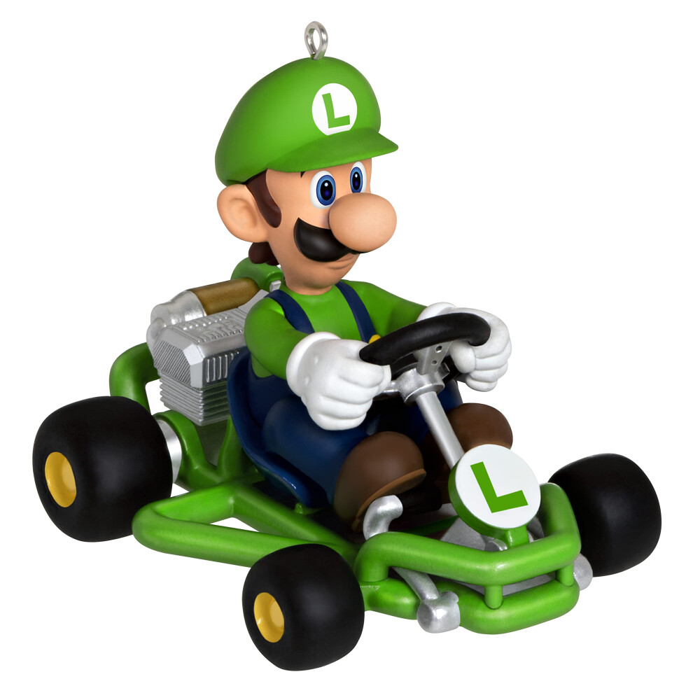 ??A???St??? Hallmark Hallmark Keepsake Christmas Ornament 2023 Nintendo Mario Kart Luigi Ornament Gifts For Gamers