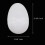 YTYKINOY 30pcs 2-3/8"""" Blank White Plastic DIY Easter Eggs 3