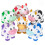 Rhode Island Novelty 2"""" Rubber Water Squirting Cow  Assorted  12 Count 1