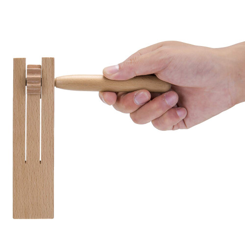 2 Pack Makers de bruit  cliquet en bois 1