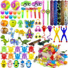 XIPEGPA 62 STKS Feestartikelen Speelgoedassortiment voor Klaslokaalbeloningen Bulkspeelgoed Verjaardagsfeestje Speelgoed Goodie Bag Filler Schatkist