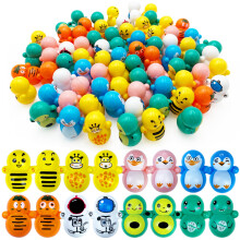 XIPEGPA 70 STKS Mini Tumbler Speelgoed Mini Dierenspeelgoed Feestartikelen voor Jongens Meisjes voor Klas Beloningen Goodie Bag Filler Schatkist Gesc
