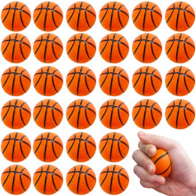 32 pcs basketball stress kugler lille bl?d skum klemme basketballs klemme angsthj?lp til basketball sportsspil b?rn basketball fest dekoration (1
