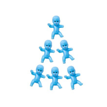 Tayarana 60 pieces mini bebes en plastique minuscules bebes en vrac pour les bebes glaon petits babies gateau roi mon eau brisee jeu de douche d