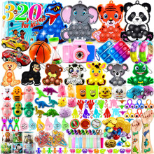 320PCS Party Favors for Kids Fidget Toys Treasure Box Toys for Classroom Birthday Party Favors Goodie Bags Stuffers for Kids Pinata Stuffers Carn