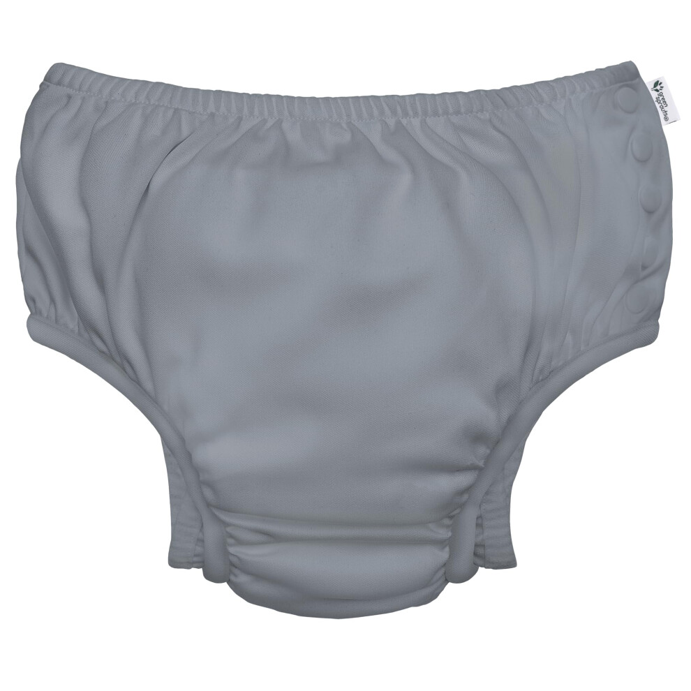 Couches de bain absorbantes r   utilisables unisexes i Play pour b   b   , grises, 6 mois