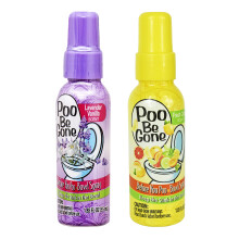 Set van 2 Stinky Bowl Spray 1.85oz - Before You Go Toilet Badkamer Deodorant - Met frisse citrusgeur en lavendelgeur!