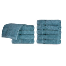 Set di 10 asciugamani per il viso in cotone egiziano di qualit superiore, piccoli asciugamani per il viso, spa, asciugamani assorbenti ad asciug