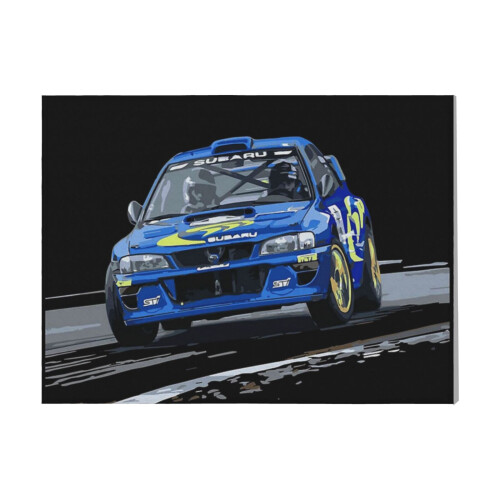 (JDM Colin Mcrae World Rally Blue Champion WRC GC8 22b Car 555 Power ...