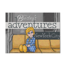 (Mrs. Beasley's Adventures=7320) Canvas Print DIY Framed Kit Wall Art for Living Room Bedroom Retro Farmhouse Decor 16x20 inch