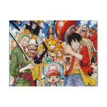 (Mugiwara Crew=3141) Canvas Print DIY Framed Kit Wall Art for Living Room Bedroom Retro Farmhouse Decor 16x20 inch
