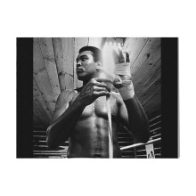 (Muhammad Ali Aesthetic=6002) Canvas Print DIY Framed Kit Wall Art for Living Room Bedroom Retro Farmhouse Decor 16x20 inch