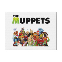 (Muppets Show=1610) Canvas Print DIY Framed Kit Wall Art for Living Room Bedroom Retro Farmhouse Decor 16x20 inch