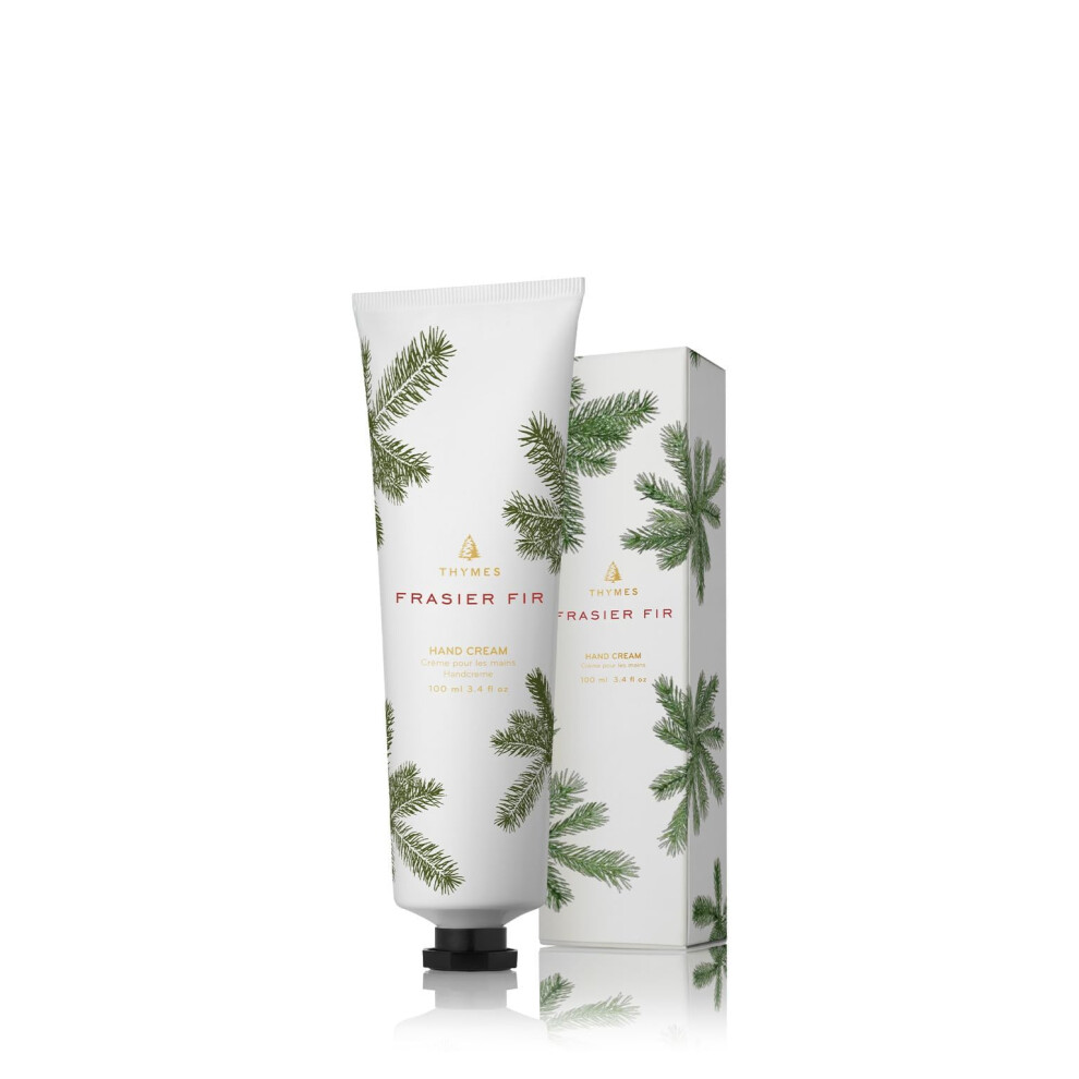 Thymes Cream Frasier Fir Hand - Hand Moisturizer For Dry Skin (3.4 Fl Oz)