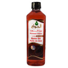 Óleo de Rosa Puro & Natural Prensado a Frio Al Hawaj Elhawag Original para Corpo e Cabelo (1 Pack = 500 ml)