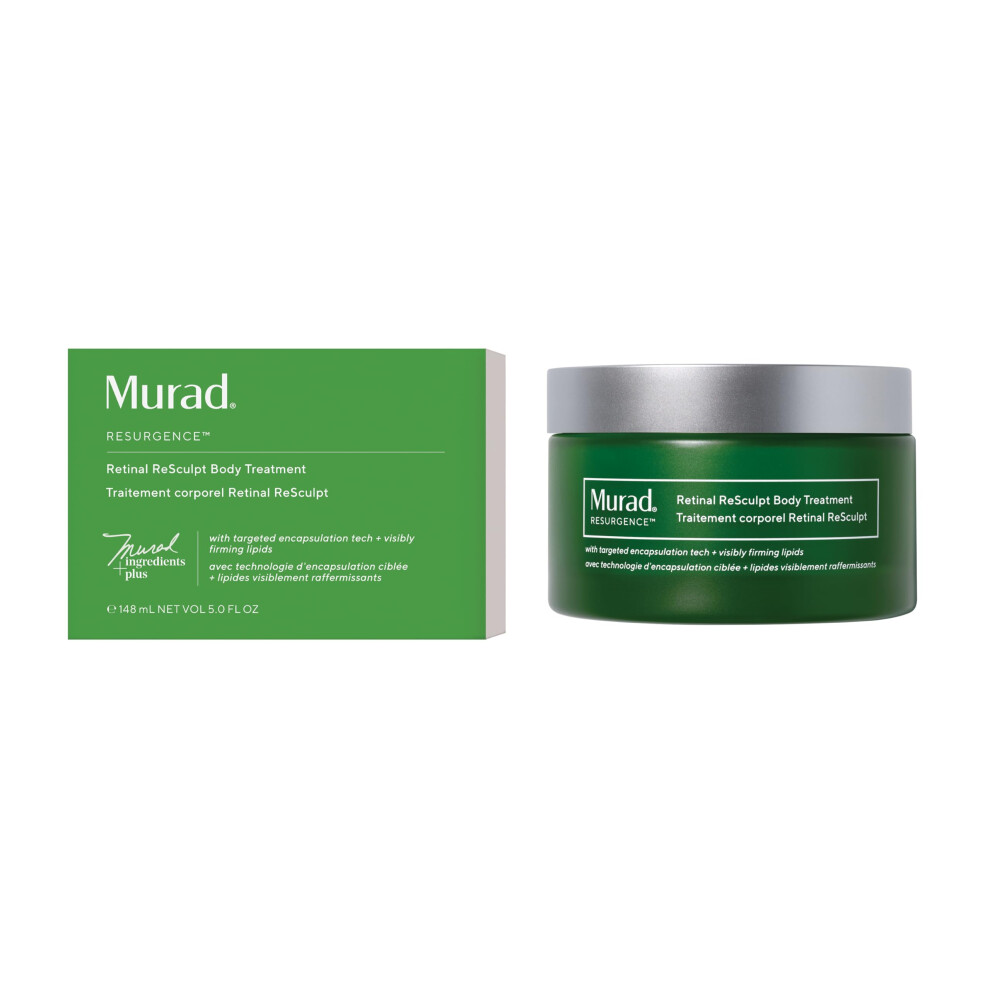 Murad Cream Retinal Resculpt Body Treatment - Retinal Body To Target Cellulite And Stretch Marks - Lifts Firms And Tightens Sagging Crepey Skin 5.0 Fl O