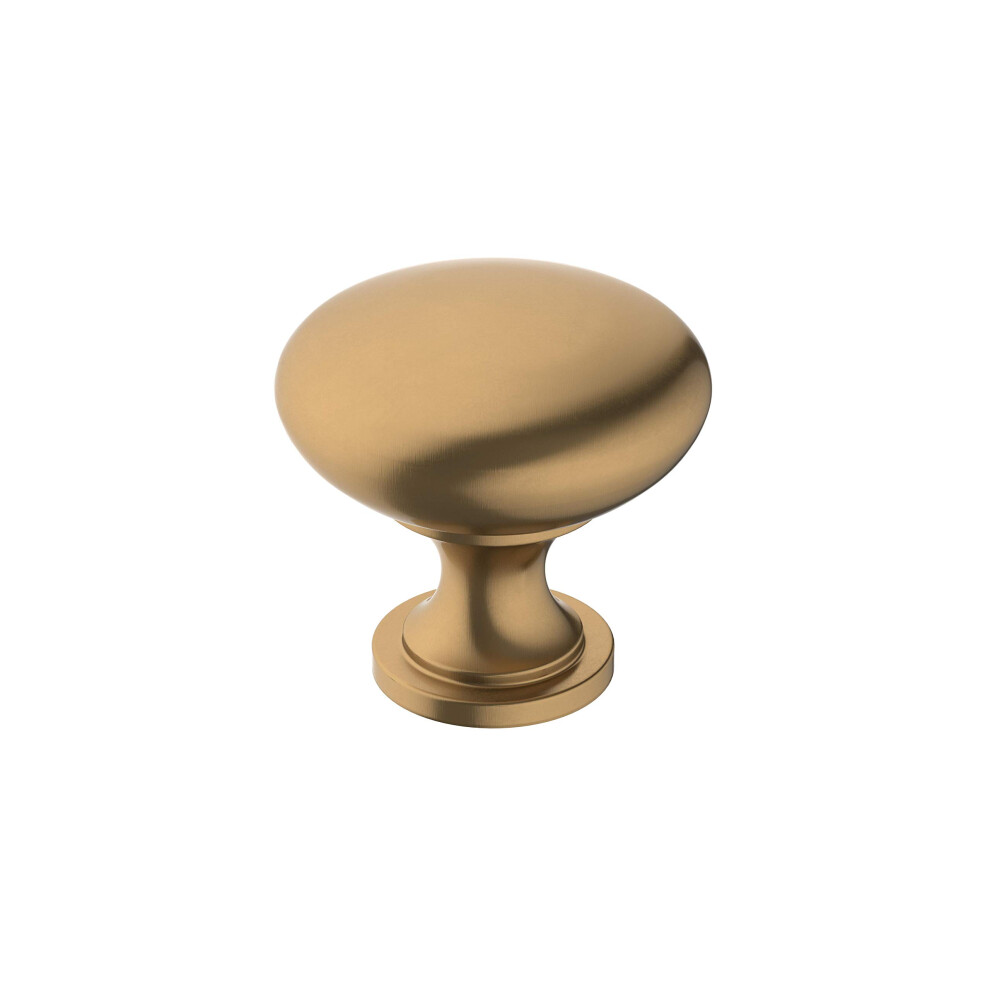 Photos - Furniture Hardware Amerock | Cabinet Knob | Champagne Bronze | 1-1/4 inch  Diameter | Edona | 1 Pack | Drawer Knob | Cabinet Hardware BP(32 mm)