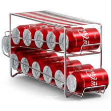 Sorbus Frisdrankblikjesrek Drankdispenser - Frisdrankblikjesorganizer Dispenseert 12 standaardformaat 12oz frisdrankblikjes - blikjesorganizer voor k