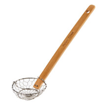 Helens Asian Kitchen Spider Strainer | Kompakt, 3 hvelykes bambusz drthls merokanl kzzel ksztett fogantyval a preczis fozshez s kis adag