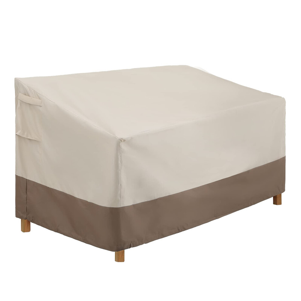 PHI VILLA Outdoor Bench Cover Patio Furniture Cover Waterproof for Loveseat Bench Sofa 89"""" L x 34"""" W x 33"""" H Large