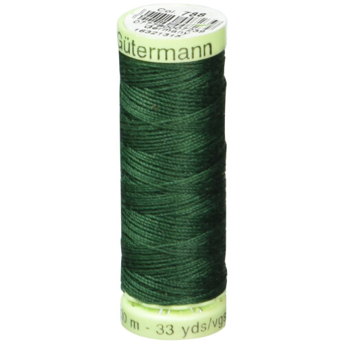 Gutermann Top Stitch Heavy Duty Thread 33 Yards-Dunkelgrn