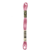 DMC 6-strand broderi bomuld 8.7yd-lys cyclamen pink