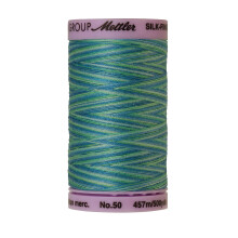 Mettler Silk-Finish kirjava puuvillalanka 500 yd/475 m merispray