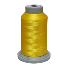 Gleitfaden Trilobal Polyester Nr. 401000 m Spule  80108 Hellgelb