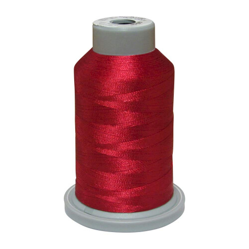 Glide Thread Trilobal Polyester No. 40-1000m Spool - 90186 Candy Apple Red