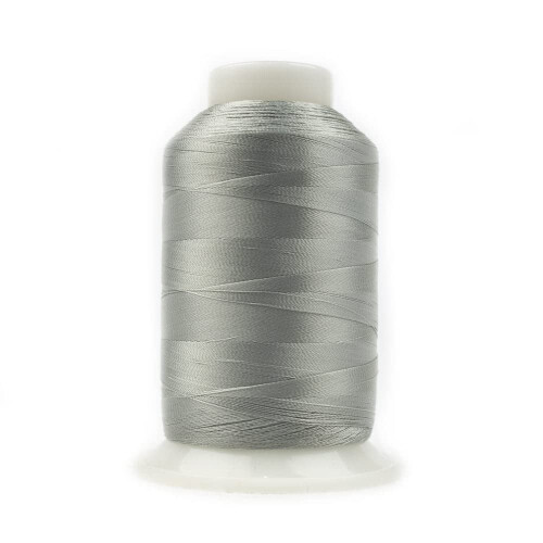 WonderFil Specialty Threads DecoBob Med Grey  2-ply Cottonized Polyester  80wt