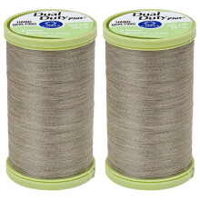 2-pack bundeljassen & Clark Dual Duty Plus handquiltgaren 325yds groen linnen s960-6180
