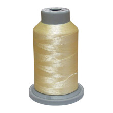 Glide tråd trilobal polyester nr. 40-1000m spole 87499 gul hvisken