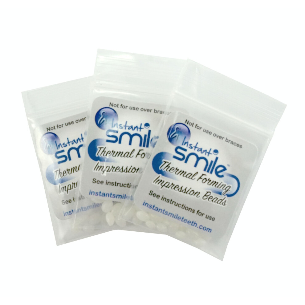 Billy-Bob Fitting Beads 3 Pack Included Can Be Used For Any Billy Bob Teeth Or Instant Smile Teeth!