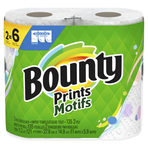 ?a?t?pets?te? Bounty Select-A-Size ??t?p?se?? 2 ???p?? ???? = 6 ?a?????? ???? (? S?s?e?as?a ?p??e? ?a ??af??e?)