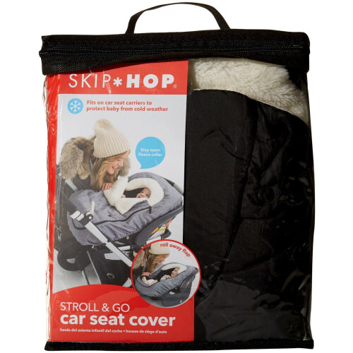 Skip Hop Skip Hop Winter-Autositzbezug Stroll & Go Schwarz 2